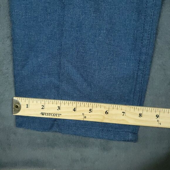 Vintage 90s Levis Pants Mens 36x32 100% Dacron Polyester Workwear Made USA - Picture 13 of 15
